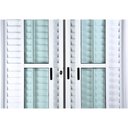 Ver imagem 3 de Porta de Alumínio de Correr Balcão 6 Folhas 2,10 x 1,50 Branco Linha 25 Com Chave