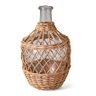 Vaso Decorativo Vidro com Fibra Natural 18x26cm- Mart 16850 - 1