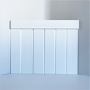 Ver imagem 6 de Lambri Branco MDF 274cm 12 Réguas 2,30m²