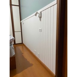 Lambri Branco - Pacote com 12 Réguas - 2,30m2 - 4