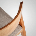 Ver mais imagens de Cadeira Helena em Couro Ecológico Tecido e Couro Natural Várias Cores - Artesian