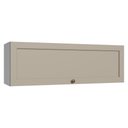 Ver imagem 1 de Armário Aéreo 100 cm 1 Porta Basculante Branco-Crema Vik Madesa Branco-Crema