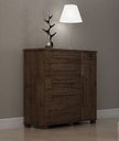 Ver imagem 1 de Cômoda para Quarto com Sapateira 6 Gavetas - 046-canion - Star Móveis