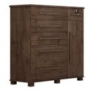 Ver imagem 2 de Cômoda para Quarto com Sapateira 6 Gavetas - 046-canion - Star Móveis