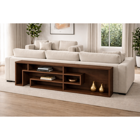 Aparador para Sofá em MDF Sala Decoração 230cm