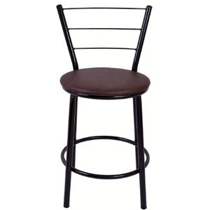 Banco Banqueta Baixa Cozinha Americana Balcao Area Gourmet:marrom