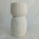 Ver imagem 4 de Vaso Decorativo Home&co Cerâmica 20x11x11cm Marfim