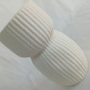 Ver imagem 2 de Vaso Decorativo Home&co Cerâmica 20x11x11cm Marfim