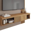 Ver imagem 6 de Painel para TV Suspenso 55 Pol. Helen C01 Buriti/Fendi - Mpozenato
