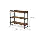 Ver imagem 3 de Aparador com 3 Prateleiras Klm Store