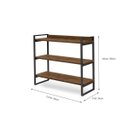 Ver imagem 3 de Aparador com 3 Prateleiras Klm Store