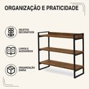 Ver imagem 6 de Aparador Milão com 3 Prateleiras Klm Móveis