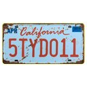 Ver imagem 1 de Placa de Carro Decor em Madeira State Route - Califórnia