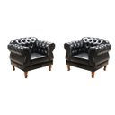 Ver imagem 2 de Kit 2 Poltronas Chesterfield Elisabeth Preta