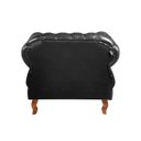 Ver imagem 4 de Kit 2 Poltronas Chesterfield Elisabeth Preta