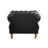 Kit 2 Poltronas Chesterfield Elisabeth Preto - 3
