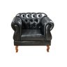Kit 2 Poltronas Chesterfield Elisabeth Preto - 4