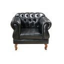Ver imagem 4 de Kit 2 Poltronas Chesterfield Elisabeth Preto