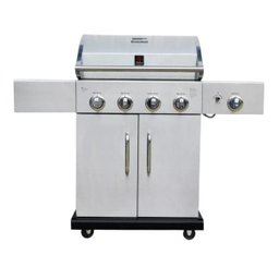 Churrasqueira a Gás Carrinho Americano Inox Chaleur Devon com 4 Queimadores - 1