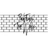Adesivo de Parede Pink Floyd The Wall Meu Adesivo Mt013 Branco - 1