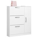 Ver imagem 1 de Sapateira Opala 4 Portas 1 Prateleira 100cm Branco Framar