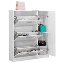 Ver imagem 4 de Sapateira Opala 4 Portas 1 Prateleira 100cm Branco Framar