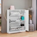 Ver imagem 3 de Sapateira Opala 4 Portas 1 Prateleira 100cm Branco Framar