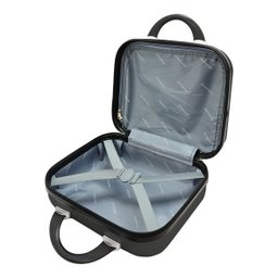 Kit Mala de Bordo Mais Frasqueira Rígida Abs - Gladiador A7 Cor: Cinza Grafite - 5