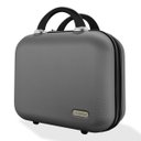 Ver imagem 3 de Kit Mala de Bordo Mais Frasqueira Rígida Abs - Gladiador A7 Cor: Cinza Grafite