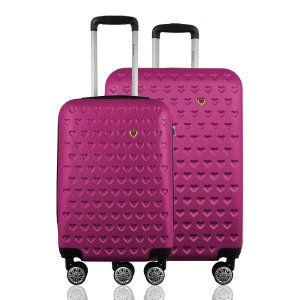 Kit Conjunto 2 Malas Rígidas 360º com Tsa - Gladiador C1Pm Cor: Vinho