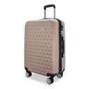 Ver imagem 2 de Kit Conjunto 2 Malas Rígidas 360º com Frasqueira - Gladiador C1Pm Cor: Rose Gold