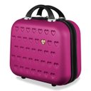 Ver imagem 3 de Kit Mala Rígida Média com Tsa 360º Mais Frasqueira - Gladiador C1M Cor: Vinho