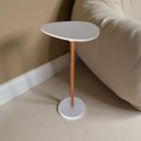 Ver imagem 4 de 2 Mesas Laterais Monopé Design Orgânico