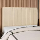 Ver imagem 2 de Cabeceira Casal 140 Cm com Frame Dalia Linho Bege Artte