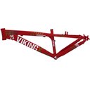 Ver imagem 1 de Quadro Alumínio Dirt Jump Aro 26 Vermelho Vikingx Tuff25