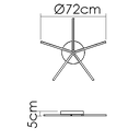 Ver imagem 2 de Plafon de Led Petry 24W