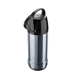 Garrafa Térmica GLT Pressão Metalizada 1L Chumbo Invicta - 3