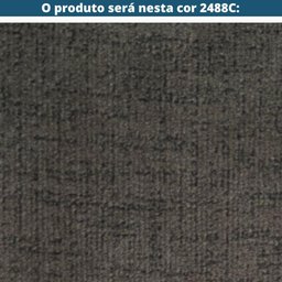 Sofá-Cama 3 Lugares MH-1174 Herval 201 cm Colchão Casal Veludo Preto C Pé Madeira Amêndoa - 3