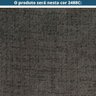 Sofá-Cama 3 Lugares MH-1174 Herval 201 cm Colchão Casal Veludo Preto C Pé Madeira Amêndoa - 3