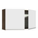 Ver imagem 6 de Armário de Cozinha Aéreo 120 cm 2 Portas Rustic/Branco Glamy Madesa