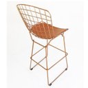 Ver imagem 5 de Kit 4 Banquetas BERTÓIA cobre altura 60cm - Poltronas do Sul