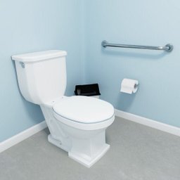 Alça de apoio - Barra 80 cm em aço inox - 2