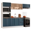 Ver imagem 1 de Cozinha Modulada Olivia 4 Peças com Paneleiro Torre Quente sem Tampo para Pia