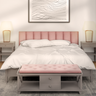 Cabeceiras de Cama Box Casal Queen Estofada Modulada 1,60mx60cm - 4