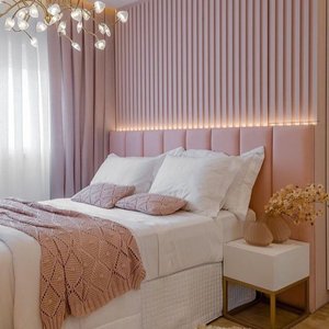 Cabeceiras de Cama Box Casal Queen Estofada Modulada 1,60mx60cm