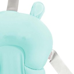 Almofada de Banho Para Bebê verde água - 4 Almofada de Banho Para Bebê verde água - 4