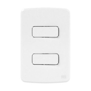 Kit 5x Conjuntos WEG Composé - 2x Interruptor Simples 10A/250V - Branco