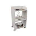 Ver imagem 3 de Mesa de Cabeceira,De Canto e Lateral P/Telefone/Livro/Enfeites/Revistas Branco