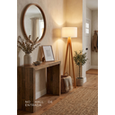 Ver imagem 2 de Luminária Abajur Chão Coluna Desmontável Wells Cedro