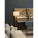 Ver imagem 1 de Luminária Abajur Chão Coluna Desmontável Wells Cedro